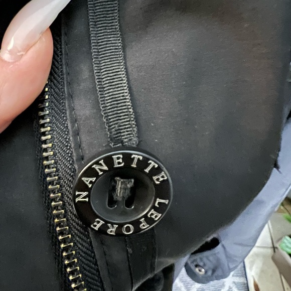 Nanette Lepore Black winter jacket size M - Picture 3 of 9